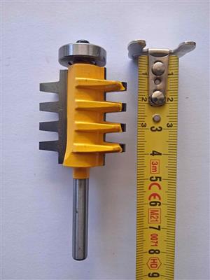 Reversible Finger Joint Router bit- 6mm Shank