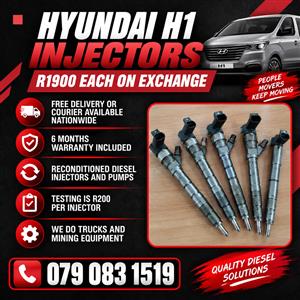 HYUNDAI H1 INJECTORS FOR SALE WITH WARRANTY 