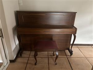  Fritz Kuhla Upright Piano for sale