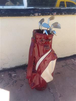 vintage Wilson staff with a bag 