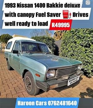  1993 Nissan 1400 Bakkie with Canopy