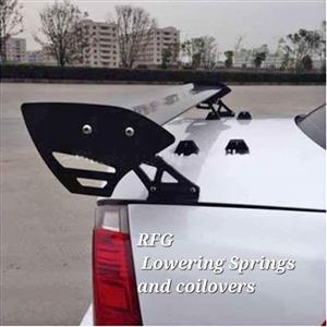 Universal aluminium boot spoiler
