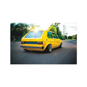 VW Mk1 Old School Small Chrome Rear Bumper