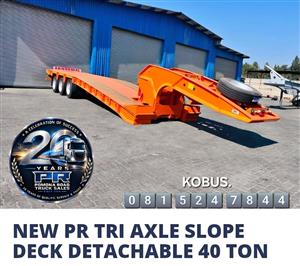 NEW PR TRAILER SLOPEDECK LOWBED