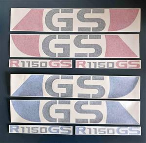 2003 - 04 BMW R1150 GS stickers decals vinyl graphics