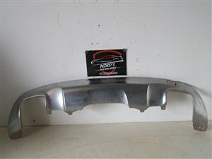 Mercedes W156 chrome rear bumper diffuser