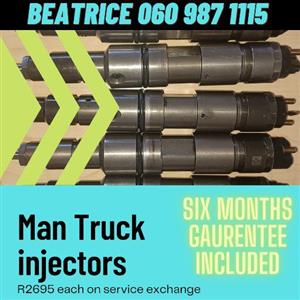 man Truck injectors for sale 