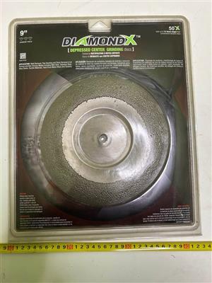 DiamondX 9” Depressed Center Grinding Disc