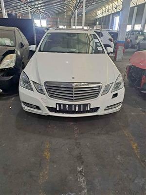 Mercedes Benz E350 W212, Code 2 With An M272 Engine Stripping For Spares At Spareline Auto Now