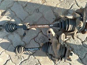 Toyota corolla Kentucky rounder left and right side shafts and bearing carriers for sale