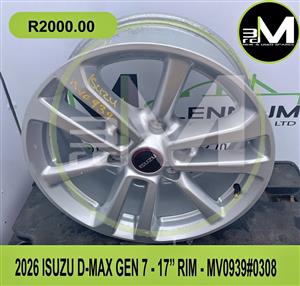 17'' RIM - ISUZU D-MAX GEN 7