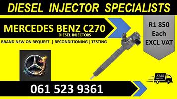 Mercedes C270 diesel injectors for sale on service exchange or recon 