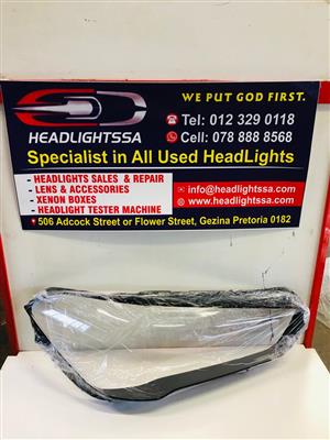 BMW X1 F48 right side headlight replacement lens 