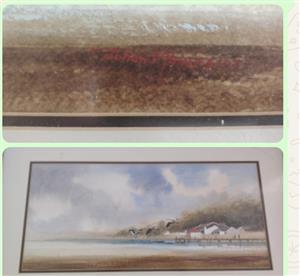 ORIGINAL PAINTING OF JOHAN MANEFELDT 