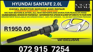 Hyundai Santafe 2.0L Diesel Injectors 