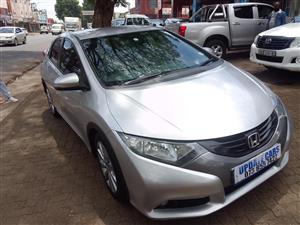 2015 Honda Civic 1.8 Executive, Manual, Petrol,  Silver Service book with full service history