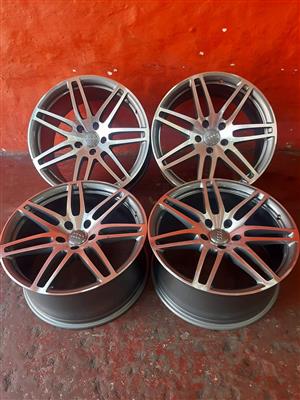 21 inch Q7 rims available for sale