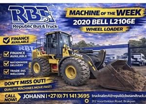 2020 BELL L2106E WHEEL LOADER