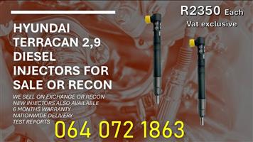 Hyundai 2,9 -Diesel Injectors 