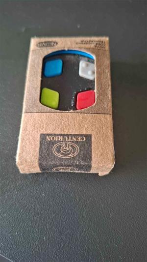 2 brand new Centurion 4 button remotes  price is for both.