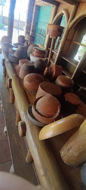 Vintage hat blocks
