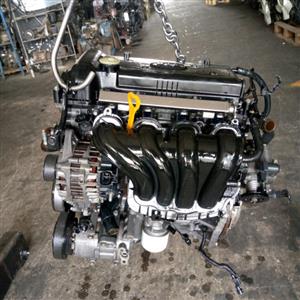 KIA RIO 1.6L G4FC PETROL ENGINE FOR SALE.