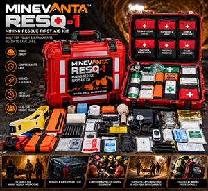 MINEVANTA™ RESQ-1 Mining Rescue First Aid Kit  
