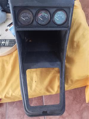 Genuine OEM VW Golf Mk1 / Citi Golf Center Console with VDO Gauges