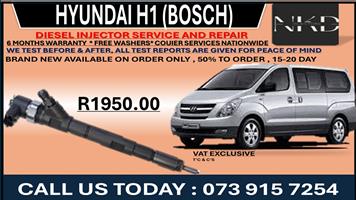 Diesel Injectors Hyundai H1 Bosch 