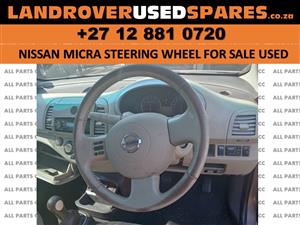 Nissan Micra steering wheel for sale used