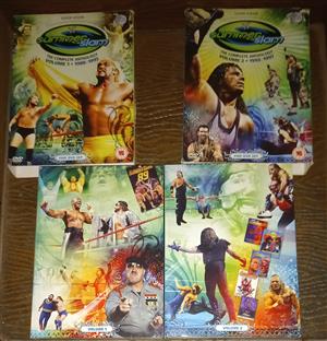 RARE WWE Summerslam dvd box sets