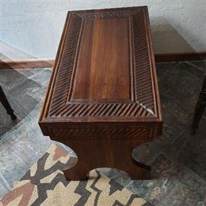 second hand solid wood coffee table