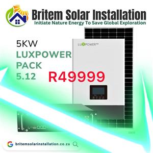 Lux power solar combo