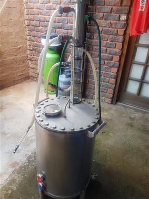 100lt stainless steel  brewer kettle.