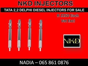 TATA 2.2 DIESEL INJECTORS FOR SALE ON SERVICE EXCHANGE OR RECONDITIONING