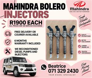 MAHINDRA BOLERO INJECTORS FOR SALE WITH WARRANTY 