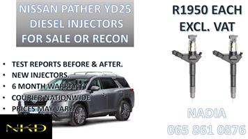 DIESEL INJECTORS FOR SALE FOR NISSAN PATHFINDER YD25