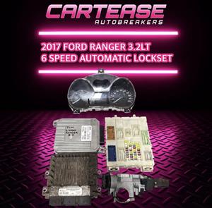 2017 FORD RANGER 3.2 6 SPEED AUTOMATIC LOCKSET FOR SALE 