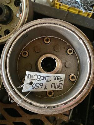 BMW F 650 flywheel. Meyerton bike scrapyard new and secondhand spares.