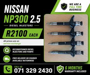 NISSAN NP300 2.5 INJECTORS FOR SALE WITH WARRANTY 