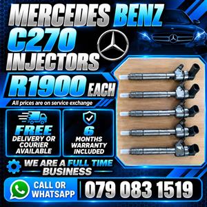 MERCEDES BENZ C270 INJECTORS FOR SALE 