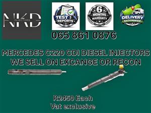 MERCEDES C220 DIESEL INJECTORS FOR SALE - RECONDITIONED AND NEW KOSTER