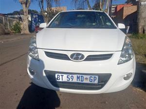 2011 Hyundai  i20 1.2 Petrol, Automatic, White, 75000kms