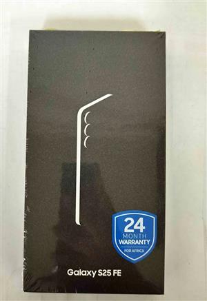 Samsung S25 Fe - 256gb - jet black - 24 month warranty