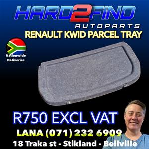 RENAULT KWID PARCEL TRAY FOR SALE
