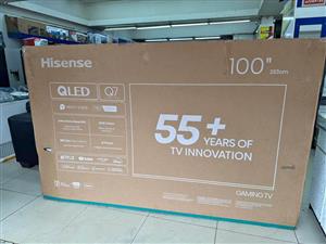 Hisense 100Q7Q | 100″ LED 144Hz VRR QLED Gaming TV