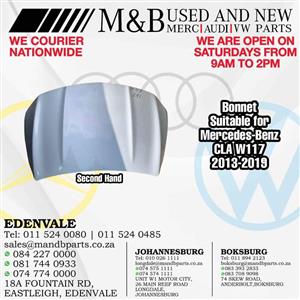 Bonnet (Second Hand) Suitable for Mercedes-Benz CLA W  Part Number: A