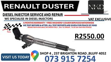 Renault Duster Diesel Injectors 