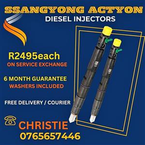 Ssangyong Actyon Diesel Injectors for sale
