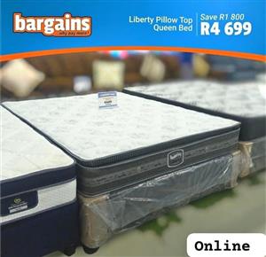 Liberty Pillow top Queen Bed